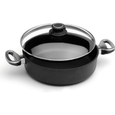 Harecker Titánový hrniec 20x7 indukcia cm + sklenená pokrievka