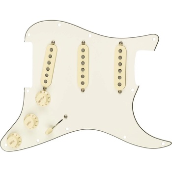 Fender Pre-Wired Strat SSS TX MEX White Pickguard (0992343509)