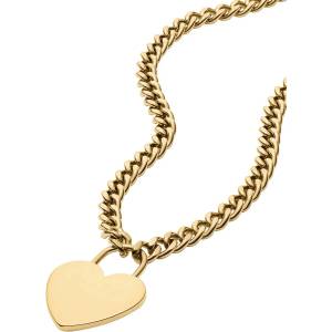Fossil колие с висулка дамско от неръждаема стомана Sutton (JF04958710)