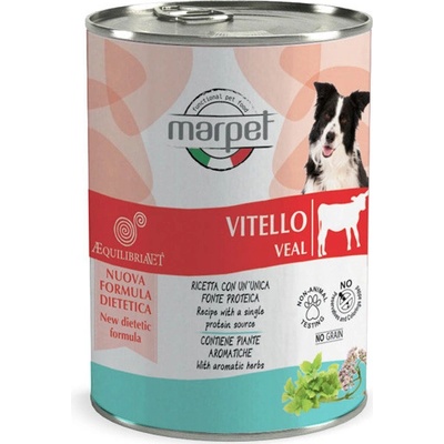Equilibria Vet Dog Teľacie 410 g