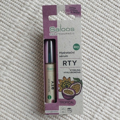 Saloos BIO Hydratační sérum na rty Tropical 7 ml