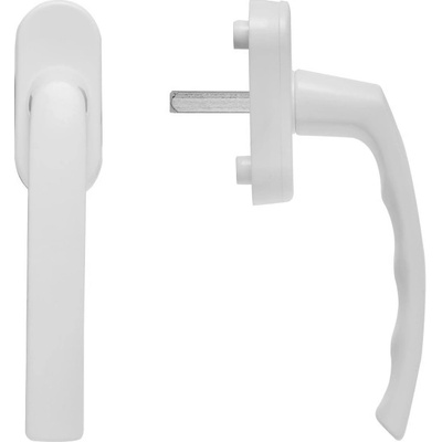 Blaugelb Okenní klika FGS 2020 45°, trn 37mm, RAL9016 bílá – Zboží Mobilmania