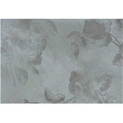 Obálka DL 220mm x 112mm metalická stříbrná růže