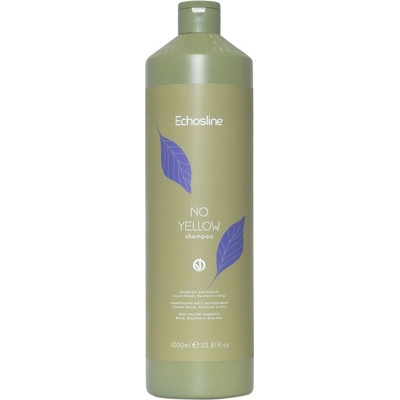 Echosline No Yellow Shampoo šampon redukující žluté odstíny 1000 ml