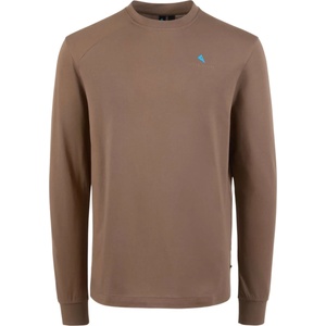 Klättermusen Мъжка тениска Klättermusen Root Logo L/S Tee Longsleeve - Wren Brown (216-8370-0413)