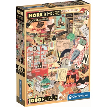 Clementoni Пъзел Clementoni от 1000 части - Книги и писане (37074)