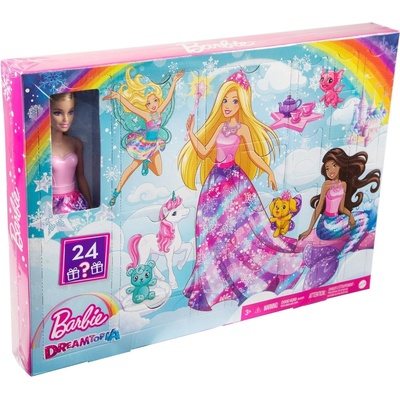 Barbie Rozprávkový adventný kalendár HGM66