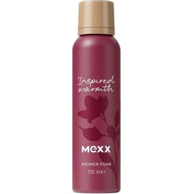 Mexx Inspired Warmth sprchovacia pena s hrejivou a povzbudzujúcou vôňou 150 ml unisex