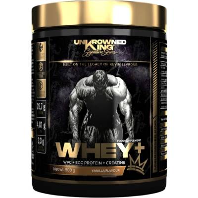 UnKrowned King by Kevin Levrone Whey+ Protein | with WPC, Egg Protein & Creatine [500 грама] Ванилия