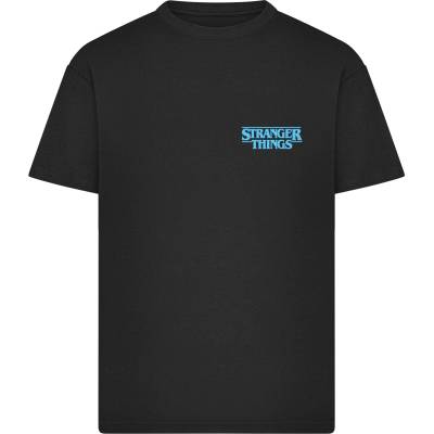 MERCHCODE Тениска Stranger Things Eleven Bitmap Loose Tee black XXLUB-MC1440-00007 - Черен, размер L