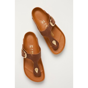 Birkenstock Кожени джапанки Birkenstock Gizeh Big Buckle (1018745)