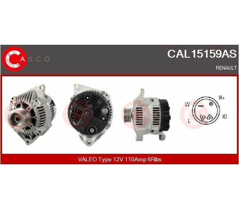 Generátor CASCO CAL15159AS