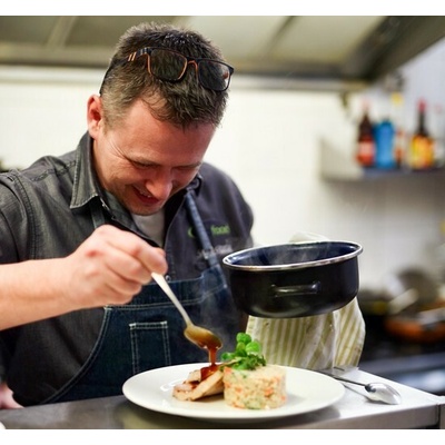 Degustační 6chodové menu restaurace Sun v prostředí krásných Jeseníků