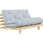 Karup Design Бял/светлосин разтегателен диван 140 cm Roots - Karup Design (123100611140)