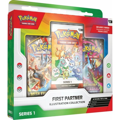 Pokémon TCG First Partner Illustration Collection Series 1 – Zboží Dáma