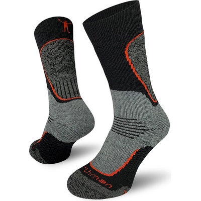 Northman ponožky Heavy Trekking Merino Černá