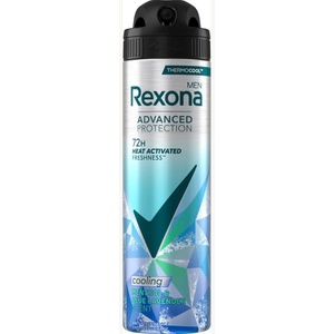 Rexona Men Advanced Protection Спрей дезодорант Cooling Menthol, 150 ml - baby