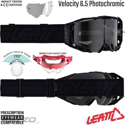 Leatt Velocity 6.5 Photochromic Stealth