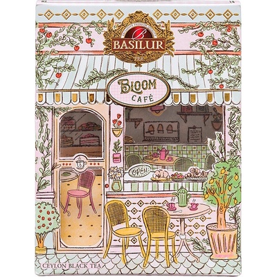 BASILUR Bloom café berry twist směs černého čaje 75 g