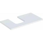 Geberit Умивалник Geberit One за плот с ляв изрез 90 см, матово бял (505.293.00.2)
