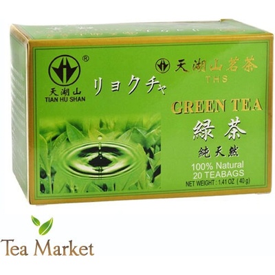 TEA MARKET zelený čaj Tian Hu Shan 2 x 20 g