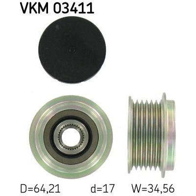 Předstihová spojka SKF VKM 03411