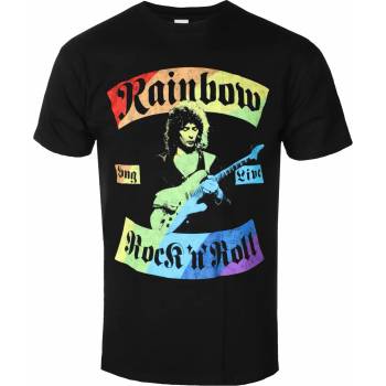 Image 1 of Plastic head мъжка тениска rainbow - long live rnr rainbow - ЧЕРЕН - plastic head - phd13007