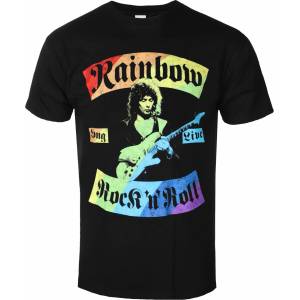 Plastic head мъжка тениска rainbow - long live rnr rainbow - ЧЕРЕН - plastic head - phd13007