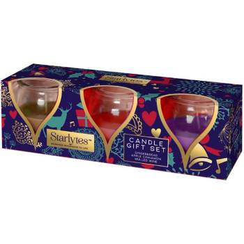 Starlight Комплект ароматни свещи 3х43гр (3189)