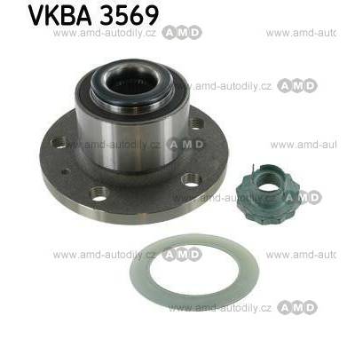Náboj předního kola s ložiskem72mm SKF - 6Q0407621AJ-S - Fabia s posilovače řízení
