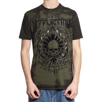 AFFLICTION мъжка тениска affliction - silent endeavor - winter moss - a27280-wm