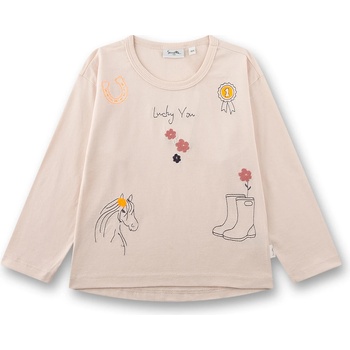Sanetta Детска блуза с дълъг ръкав Sanetta Kid's Shirt 12141 Longsleeve - Shell - размер 98 (EU) (704-5329-0112)