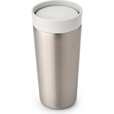 Brabantia Termohrnek světle šedá 360 ml
