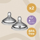 Tommee Tippee náhradní savičky C2N pomalý průtok 2ks 424584TT