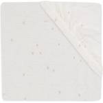 Jollein Бебешки чаршаф с ластик Jollein - Jersey, 60 x 120 cm, Twinkling Wild Rose (560405) - baby