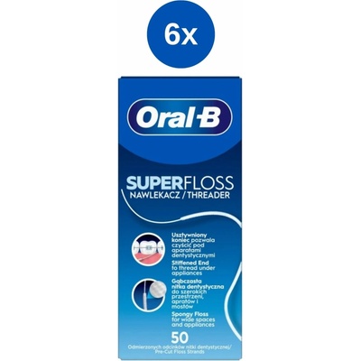 Oral-B Super dent.nit-Vlákna 6 x 50 ks