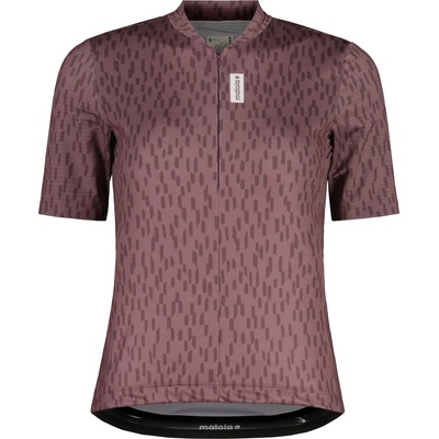 Maloja Дамска фланелка с къс ръкав за колоездене Maloja Women's HochgallM. 1/2 Cycling jersey - Stormy Lilac Rain (156-3045-0313)