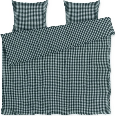 Juna Спално бельо Bæk & Bølge с 2 калъфки за възглавници 50 x 60 cm 220 x 220 см зелено-синьо (637123)
