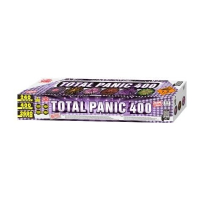 Profi zložený Ohňostroj TOTAL PANIC 400 RÁN 1/1