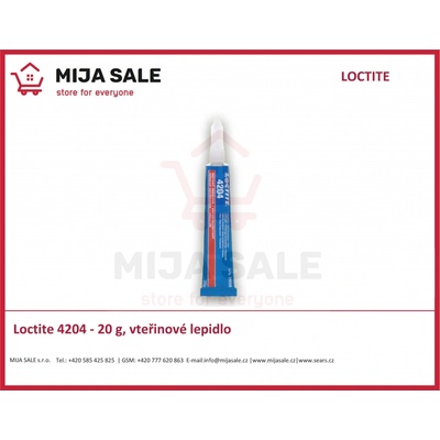 LOCTITE 4204 vteřinové lepidlo 20 g