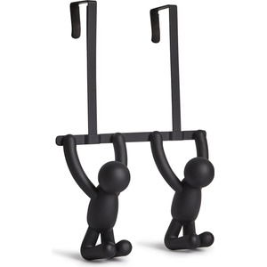 Umbra hk ltd (Канада) Закачалка за врата umbra buddy двойна - цвят черен (umbra 1004260-040)