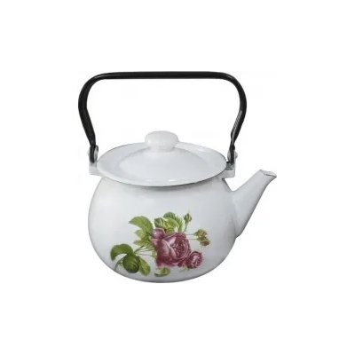 Horecano Емайлиран чайник 2л/2, 5л "РОЗА КАВКАЗА/УТРЕННЯЯ РОЗА" (b2710/2) Н (0129351)