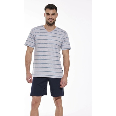 Cornette pánská pyžama 330/41 KR šedá