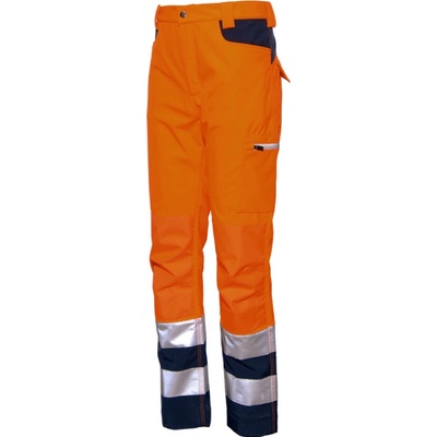 ISSA LINE Gordon reflexné softshellové nohavice oranžová