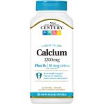 21st Century Calcium 1200 mg + D3 Liquid [90 Гел капсули]