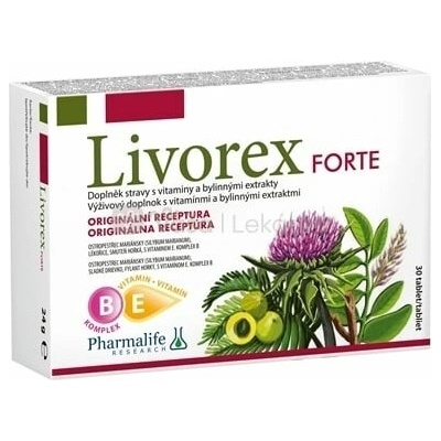 Pharmalife Livorex Forte 30 ks