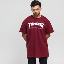 Thrasher Skate Mag vínové