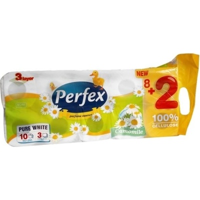 Perfex harmanček 3-vrstvový 10 ks