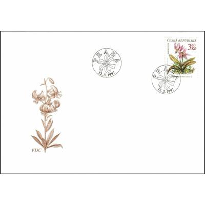 Česká pošta (1997) FDC 134 - Ochrana přírody - Chráněná květena