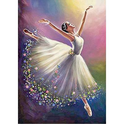 Norimpex - Puzzle Diamant painting: Prima ballerina 30x40cm - 1 - 39 piese